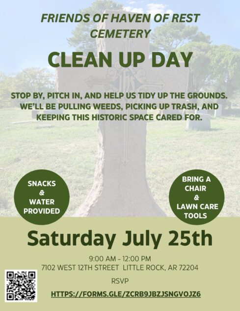 FOHOR July 25th Clean Up Day Clean Up Day